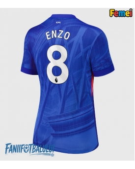 Chelsea Enzo Fernandez #8 Tricou Fotbal Replică 2025-26 Femei Acasa